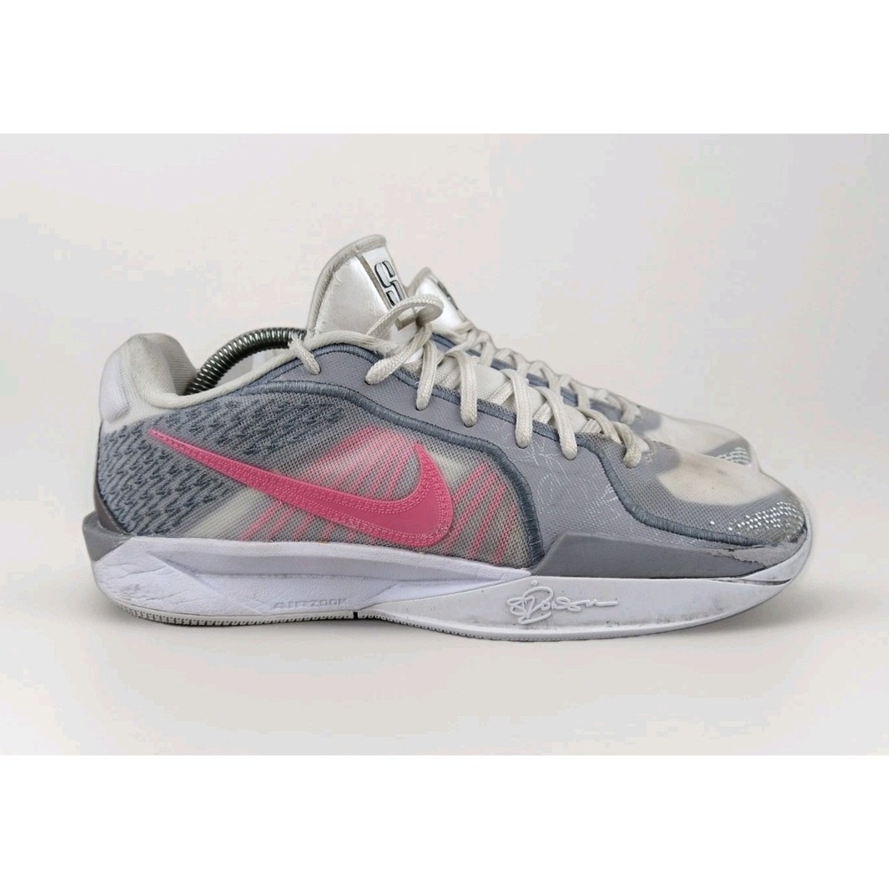 Nike Sabrina 2 Lily Women's Sneakers 8.5 White Pink Shoes